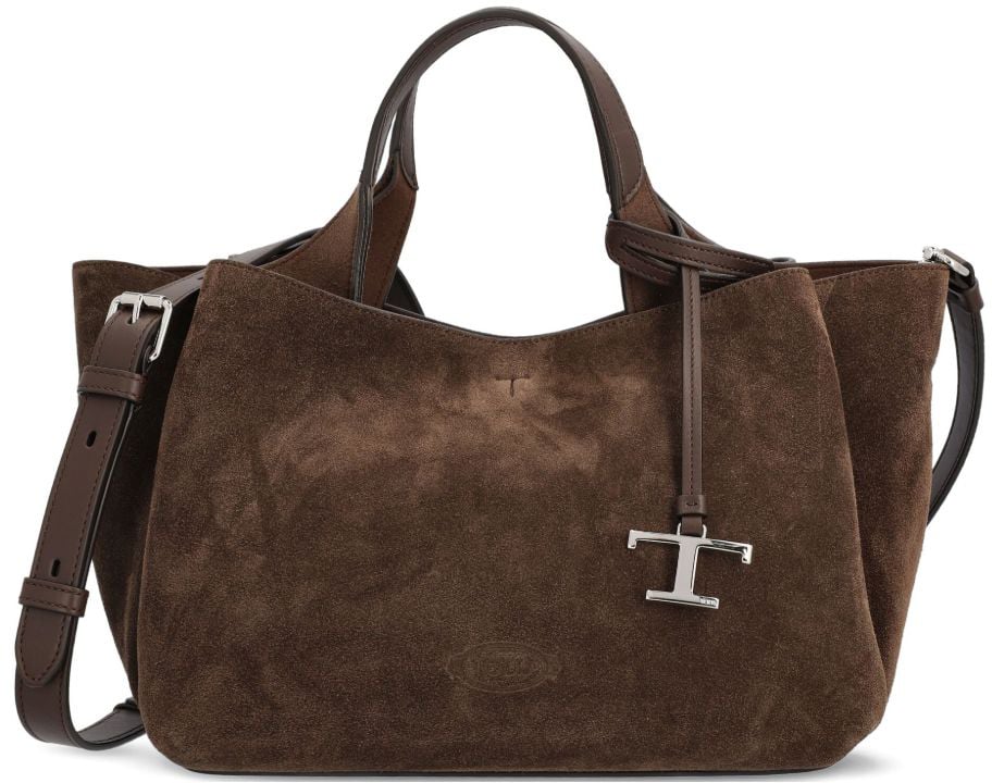Tod's Bags Marrone Scuro Bruin