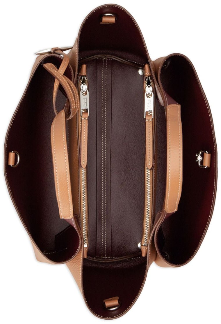 Tod's Bags Leather Brown Bruin