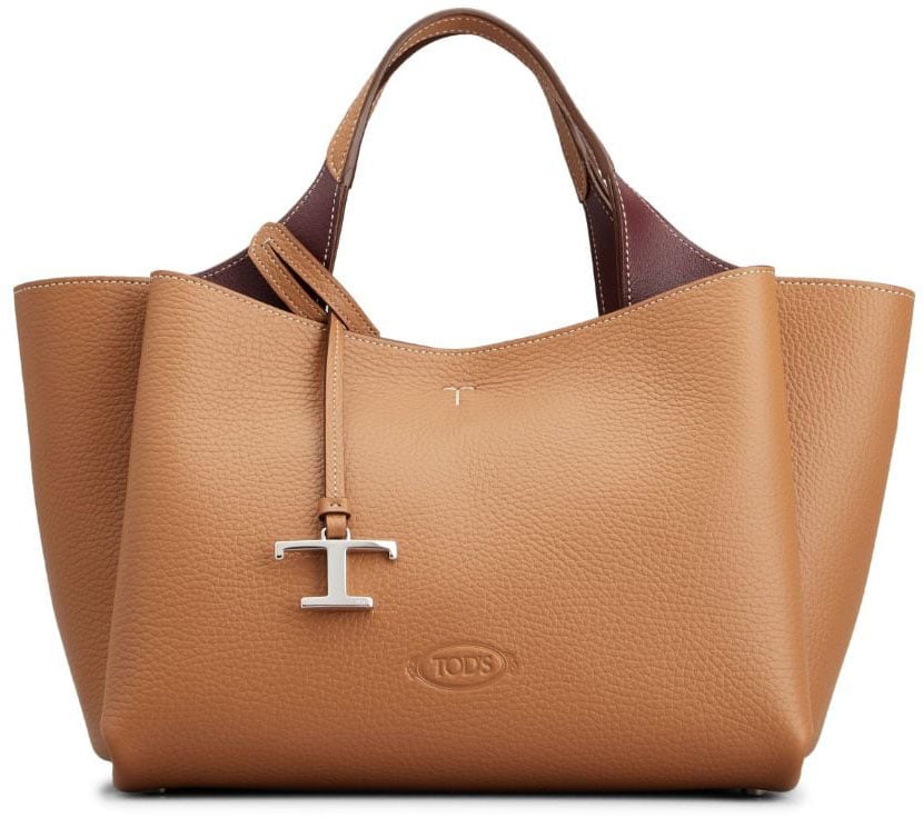 Tod's Bags Leather Brown Beige