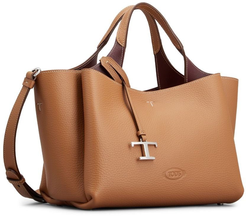 Tod's Bags Leather Brown Beige