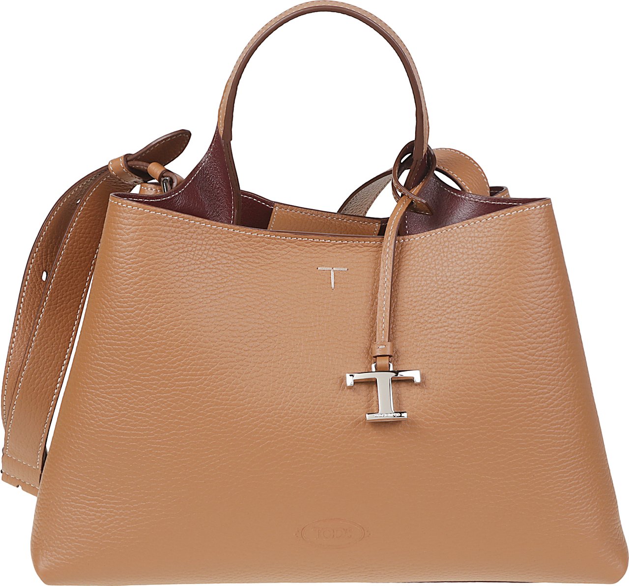 Tod's Small Apa Top Handle Bag Brown Bruin
