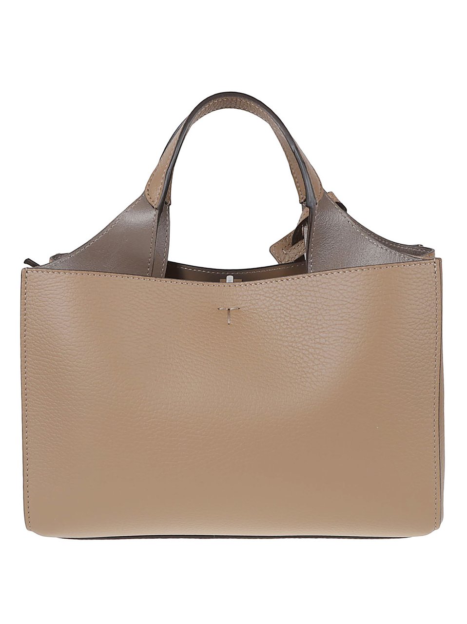 Tod's Brown Calf Leather Apa Mini Handbag Roze