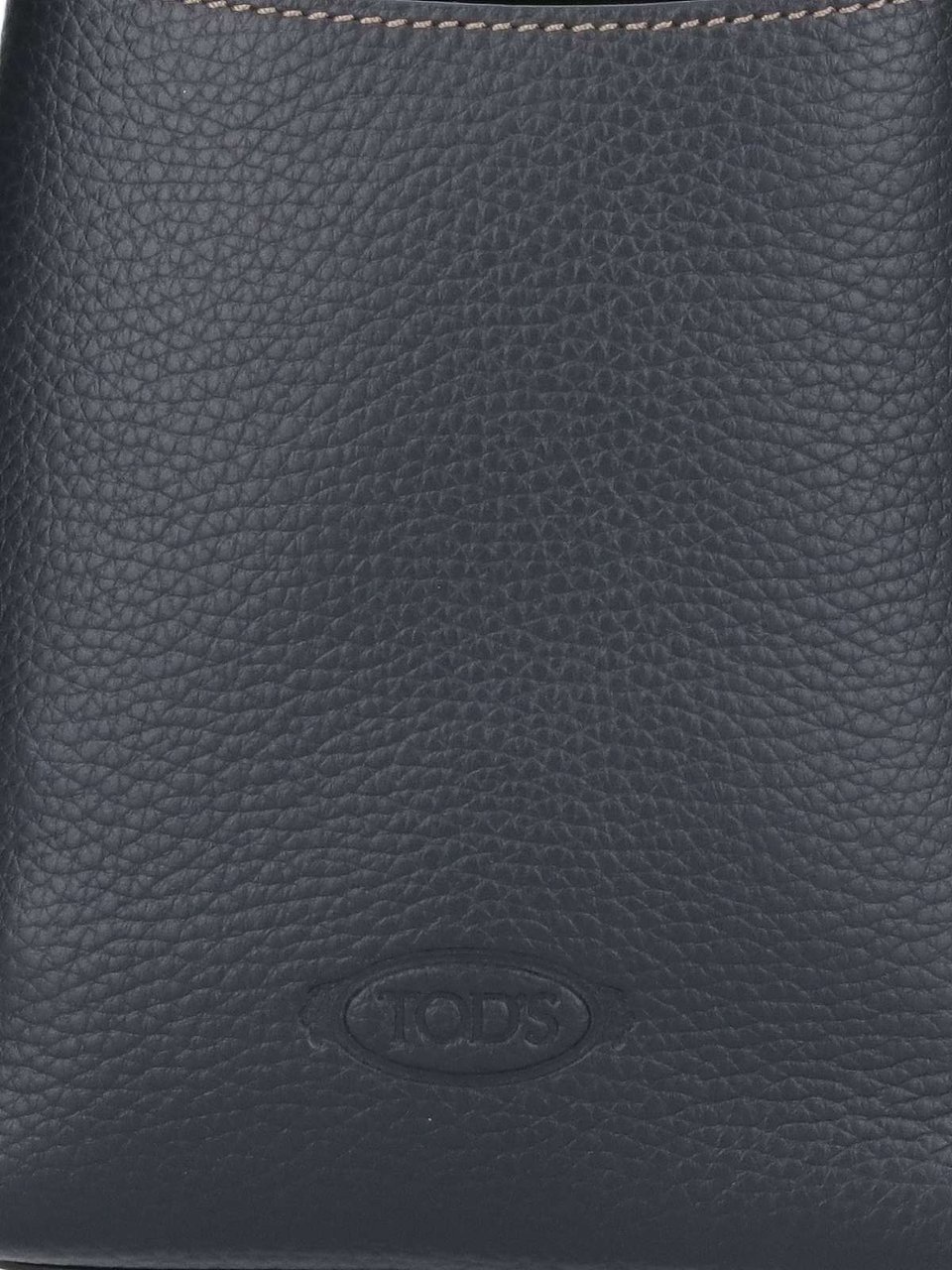 Tod's Black T Timeless Micro Leather Handbag Zwart