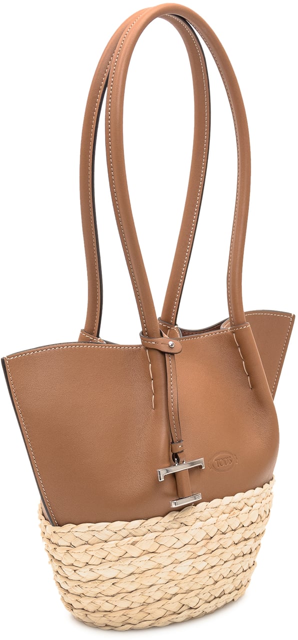 Tod's Borsa Shopping Bux Piccola Bruin