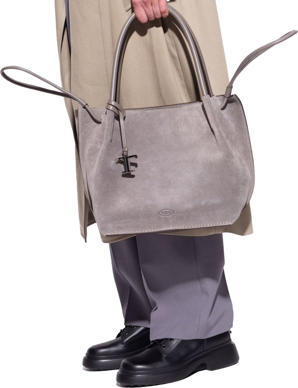 Tod's Bags Grey Grijs