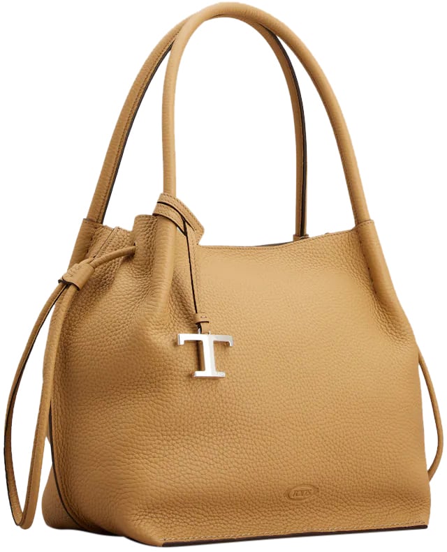 Tod's Bags Cammello Chiaro Bruin