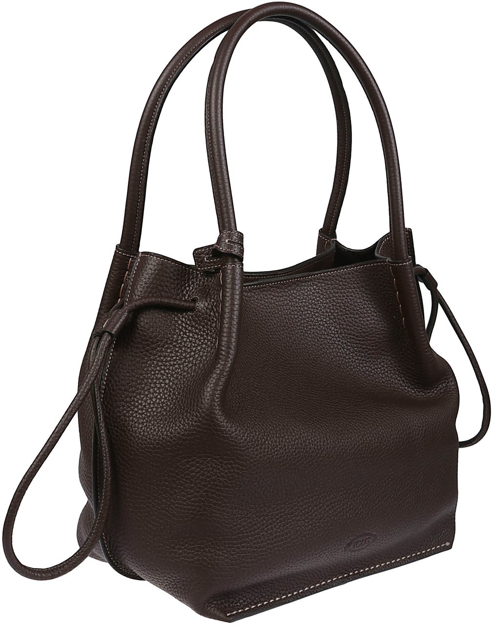 Tod's Medium Buz Bucket Bag Brown Bruin