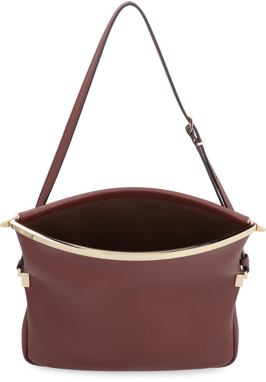 Tod's Tod’s Magenta Leather shoulder bag Rood