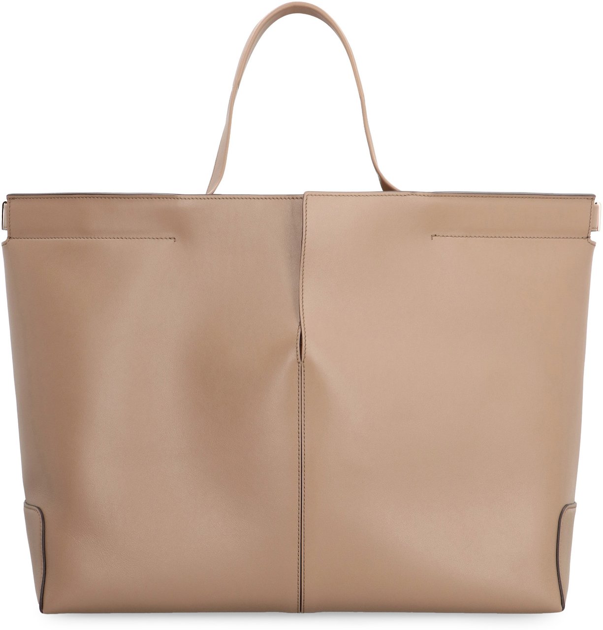 Tod's Folio leather tote Bruin