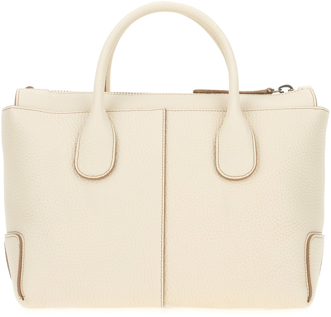Tod's Tod's Ivory leather handbag Neutraal