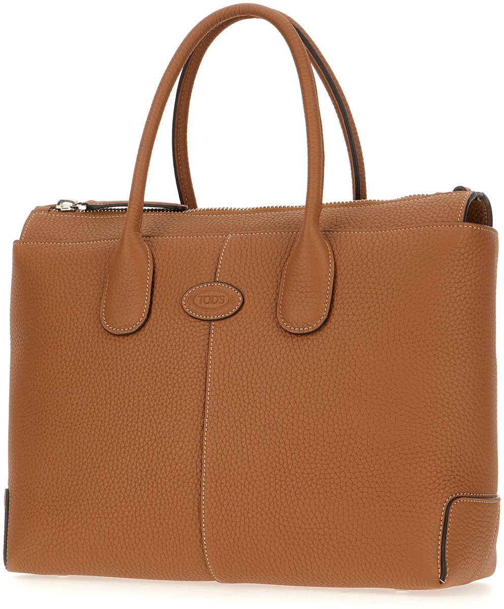 Tod's Tod's Chalk leather handbag Bruin