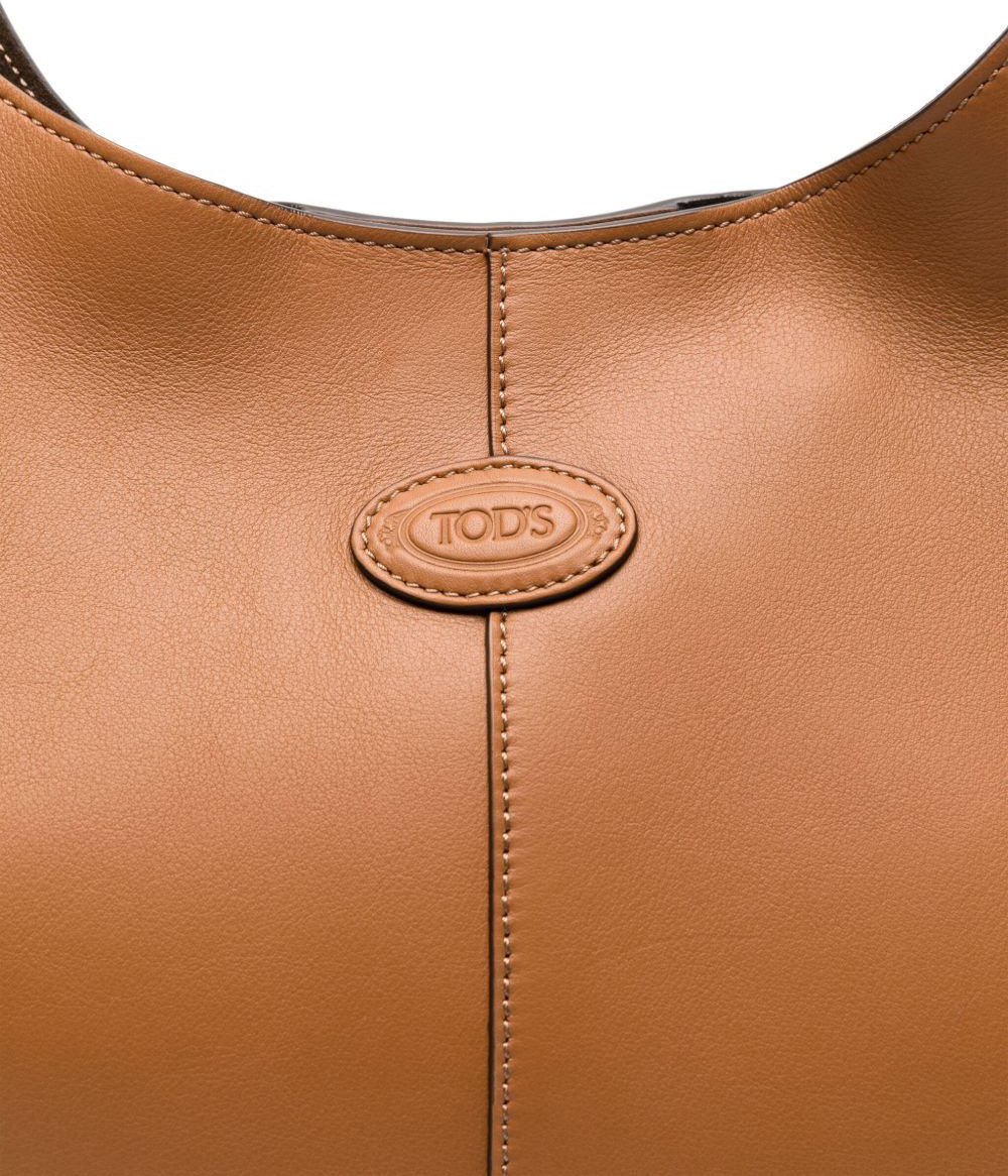 Tod's Bags Leather Brown Bruin