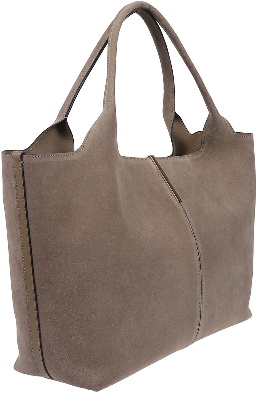 Tod's Small Medium Ebr Shopping Bag Nude Beige