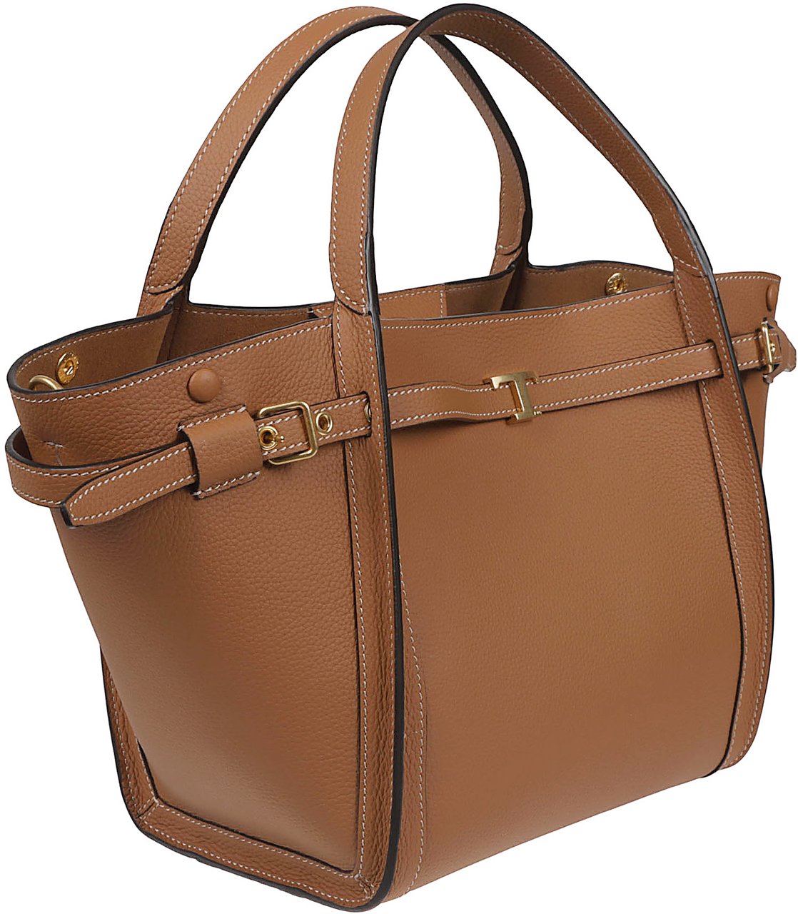 Tod's Small Tim Shopping Bag Brown Bruin