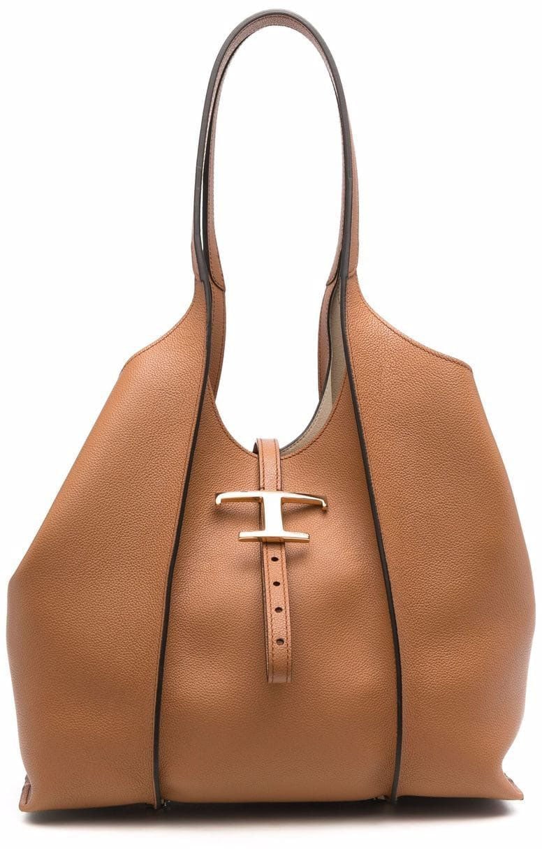 Tod's Bags Leather Brown Bruin