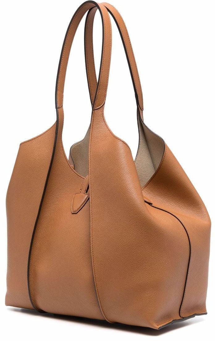 Tod's Bags Leather Brown Bruin