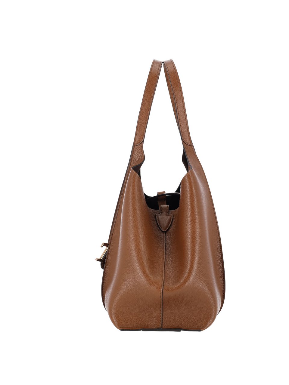 Tod's Brown T Timeless Leather Tote Bag Bruin