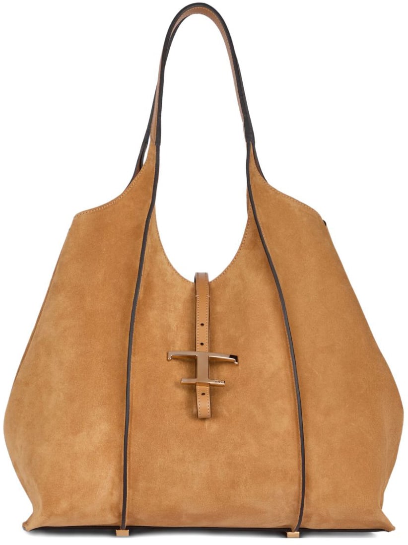 Tod's Bags Leather Brown Bruin