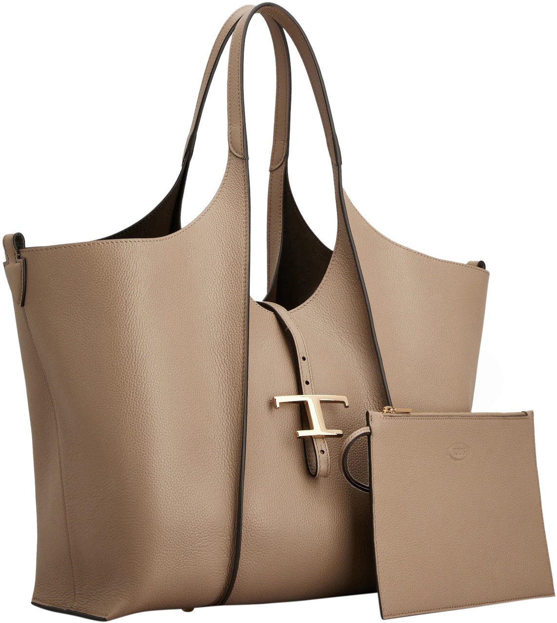 Tod's Bags Creta Chiaro Taupe