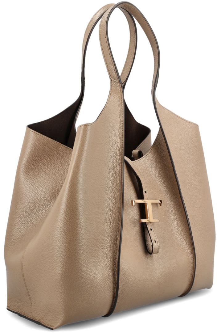 Tod's Bags Creta Chiaro Beige