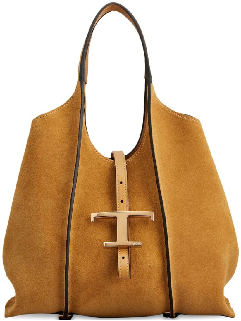 Tod's Bags Leather Brown Bruin