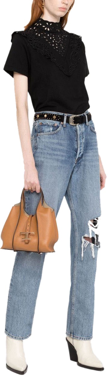 Tod's Bags Leather Brown Beige