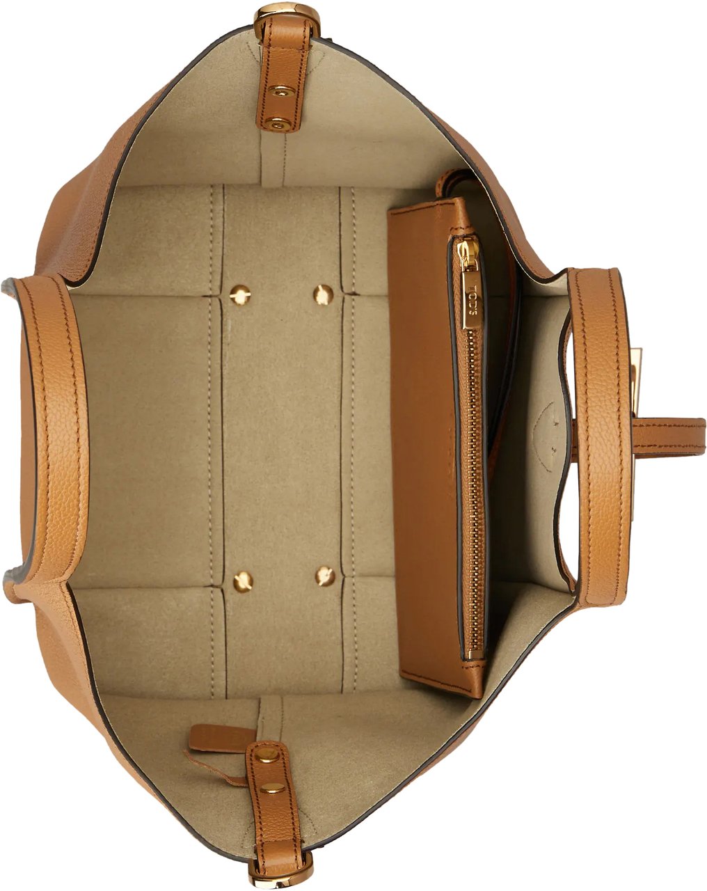 Tod's Bags Leather Brown Bruin