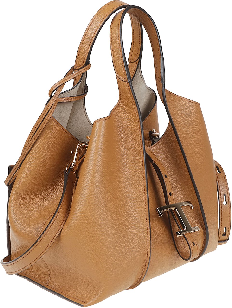 Tod's Mini Tbs Shopping Bag Brown Bruin