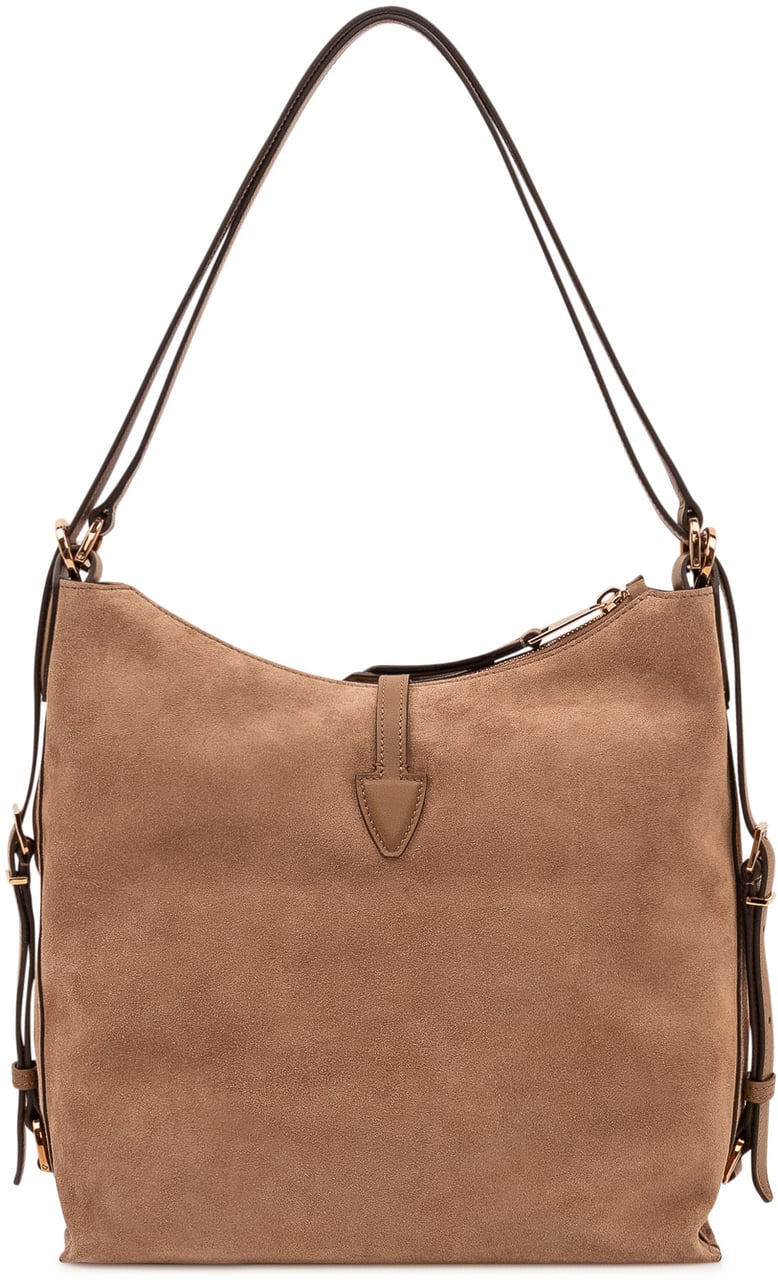 Tod's Borsa a Spalla con Manico Sottile Beige