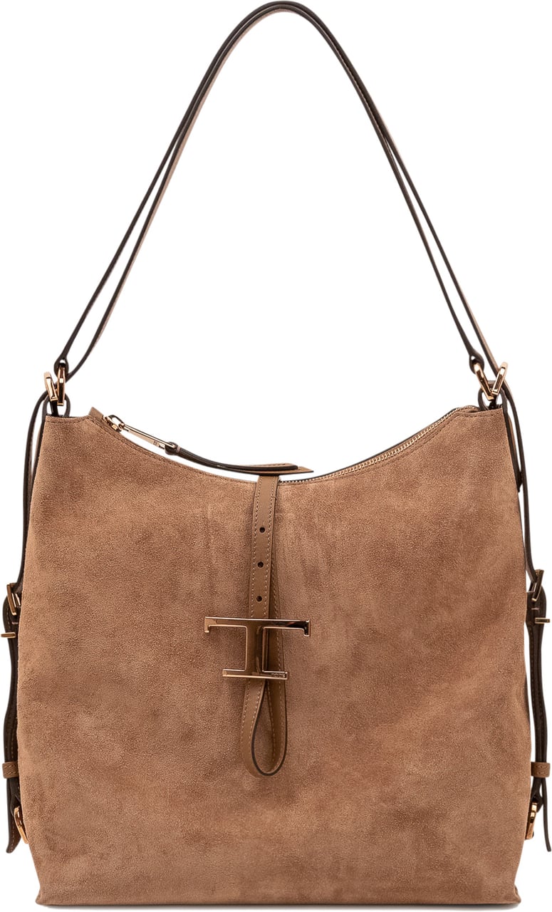 Tod's Borsa a Spalla con Manico Sottile Beige