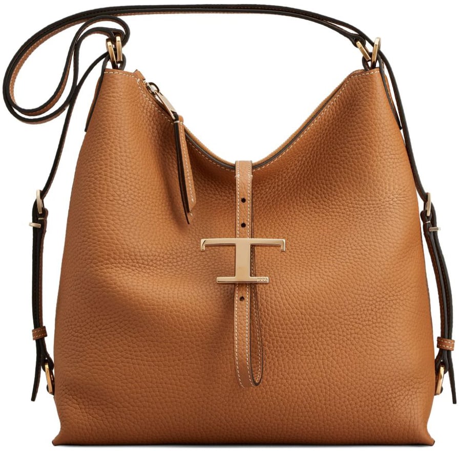 Tod's Bags Leather Brown Bruin
