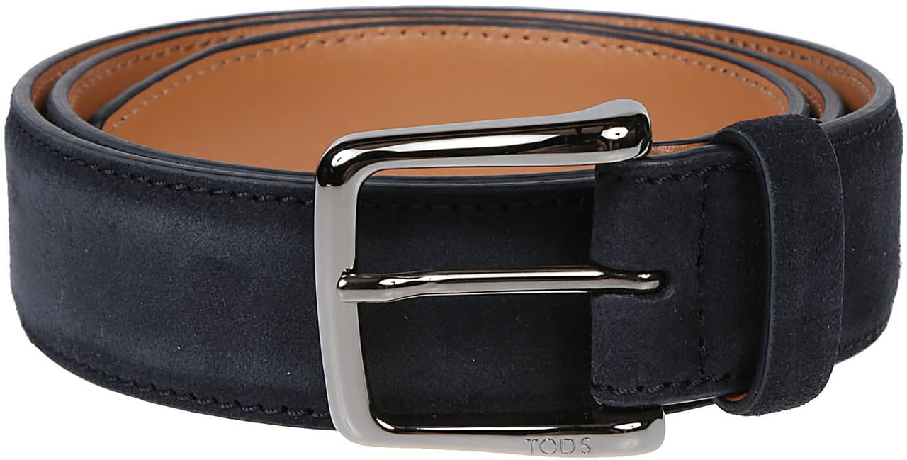 Tod's New Basic Belt Blue Blauw