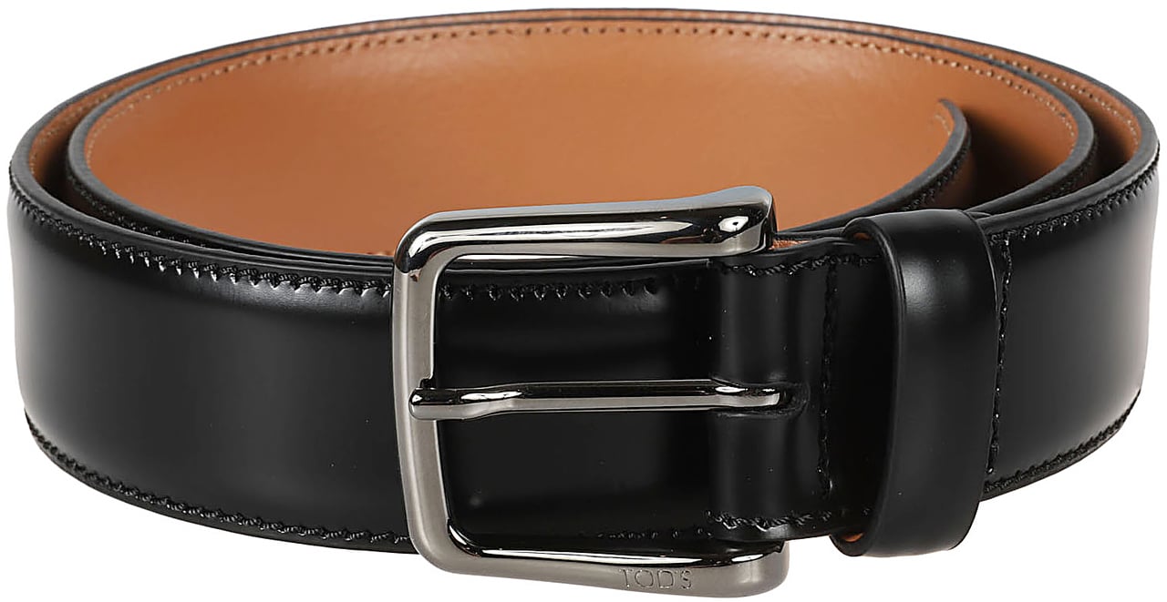 Tod's New Basic Belt Black Zwart