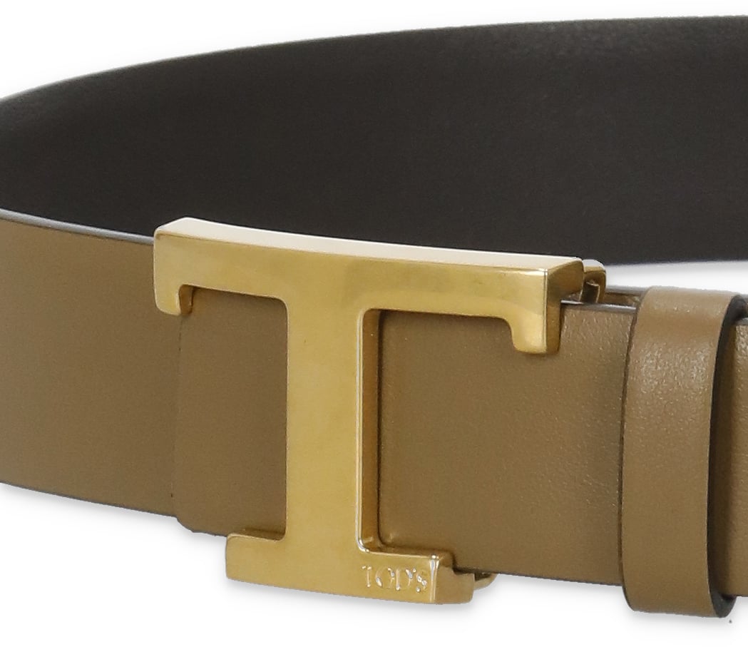Tod's Belts Beige Beige