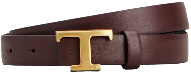 Tod's Belts Bordeauxnero Rood