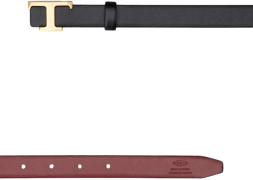 Tod's Belts Nero Merlot Zwart