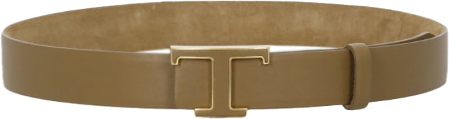 Tod's Belts Beige Beige