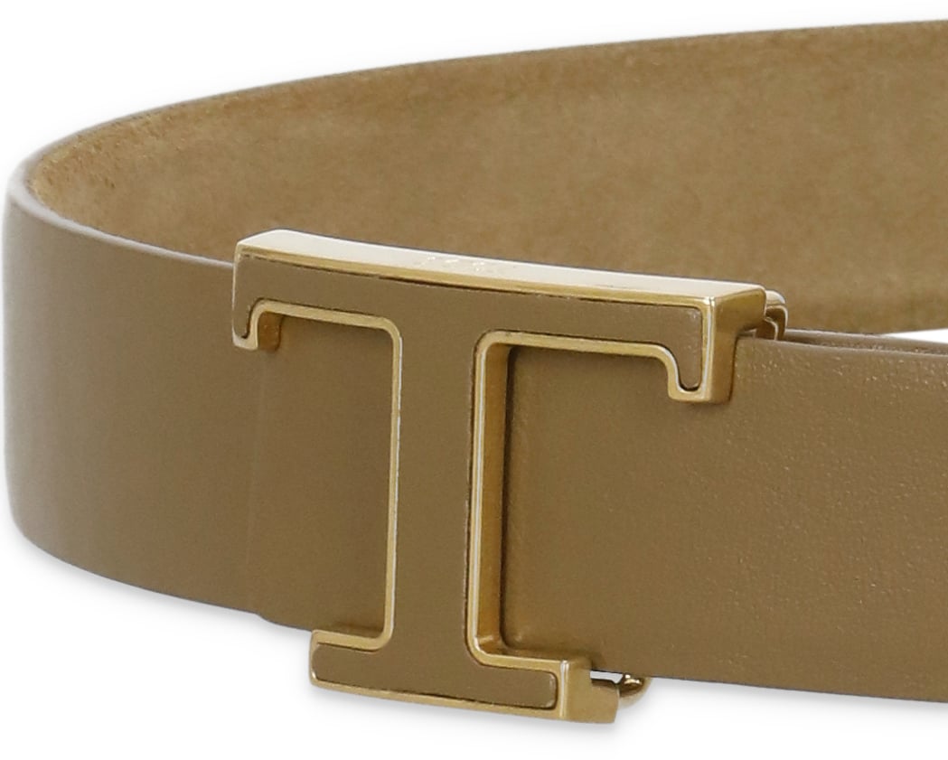 Tod's Belts Beige Beige