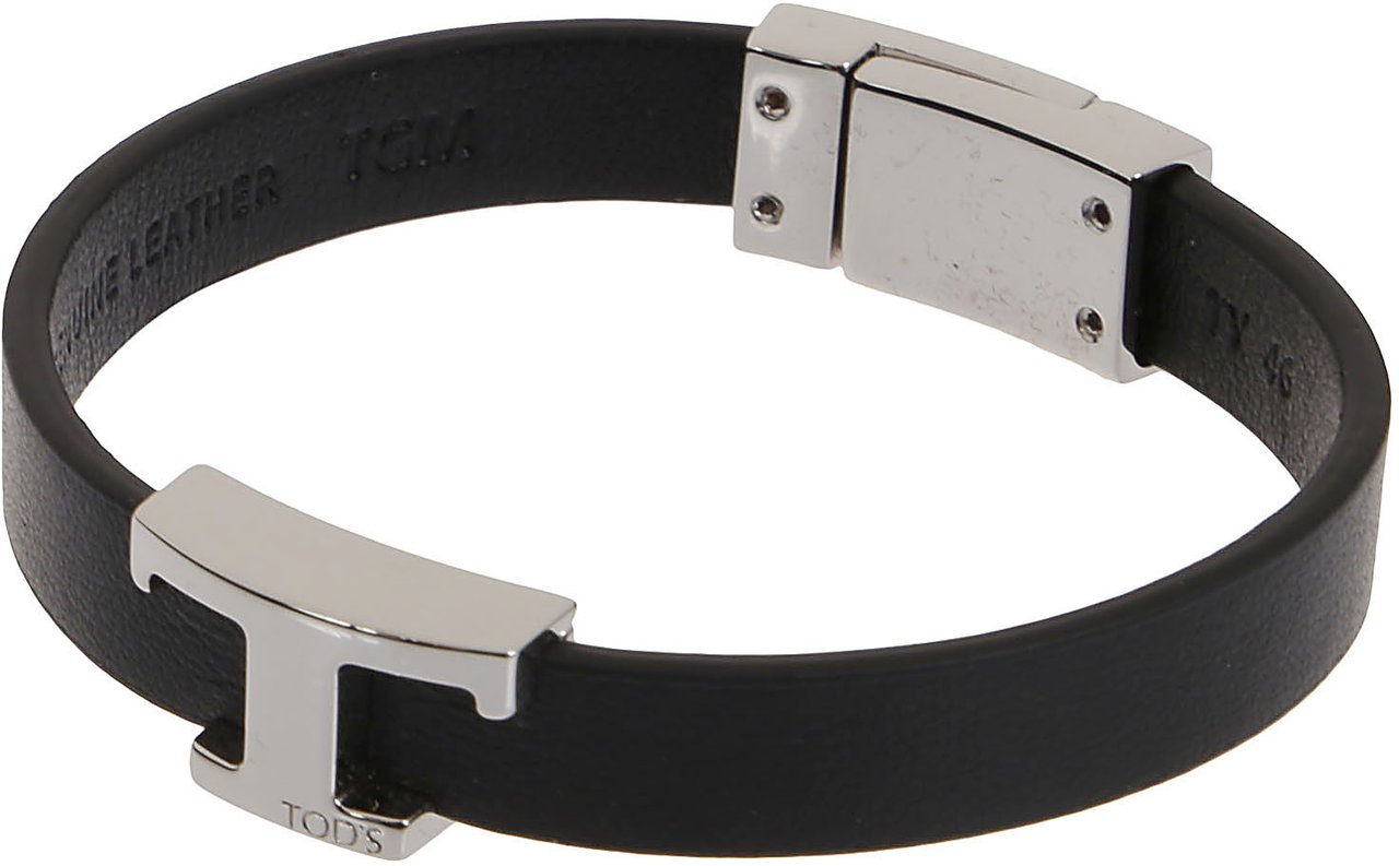 Tod's T Metal Bracialet Black Zwart
