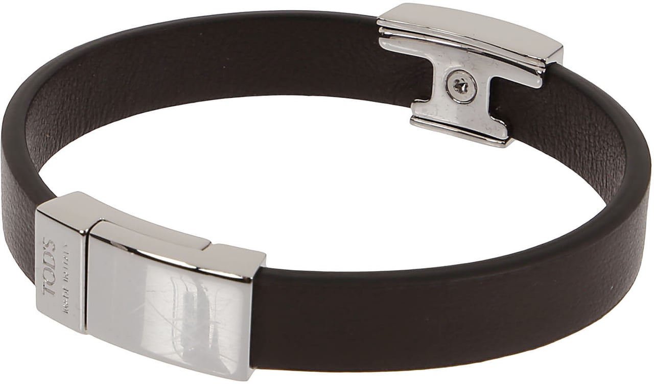 Tod's T Metal Bracialet Brown Bruin