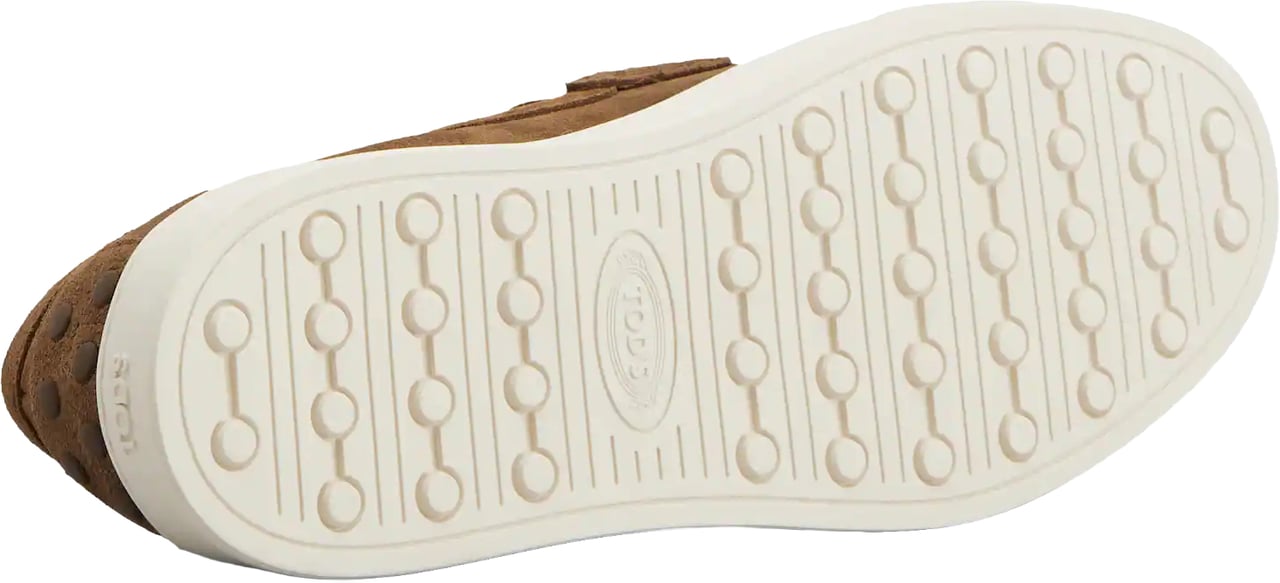 Tod's Flat Shoes Noce Chiaro Beige