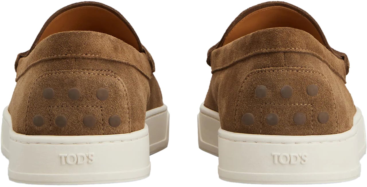 Tod's Flat Shoes Noce Chiaro Beige