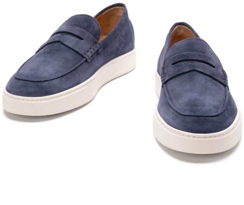 Tod's Flat Shoes Blue Blauw