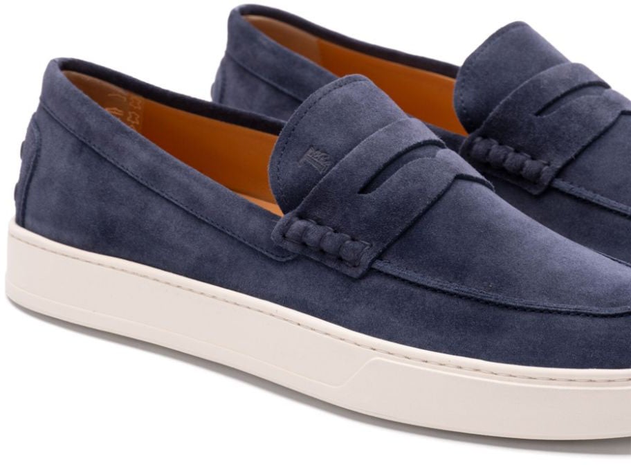 Tod's Flat Shoes Blue Blauw