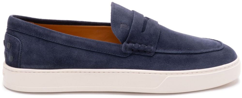 Tod's Flat Shoes Blue Blauw