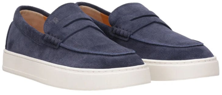 Tod's Flat Shoes Blue Blauw