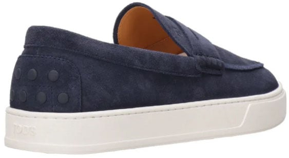 Tod's Flat Shoes Blue Blauw