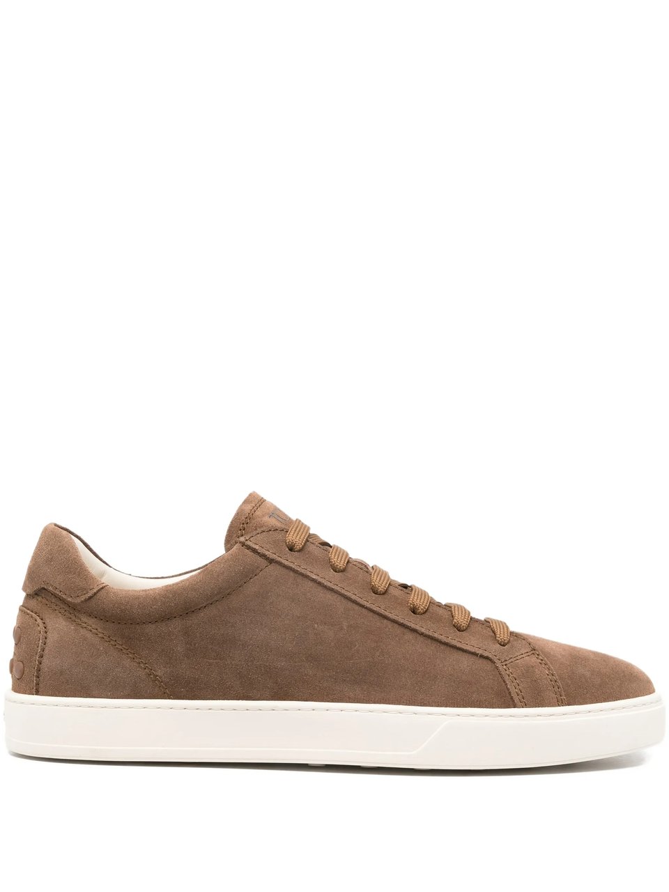Tod's Brown Sneakers Suede Low-Top Sneakers Bruin