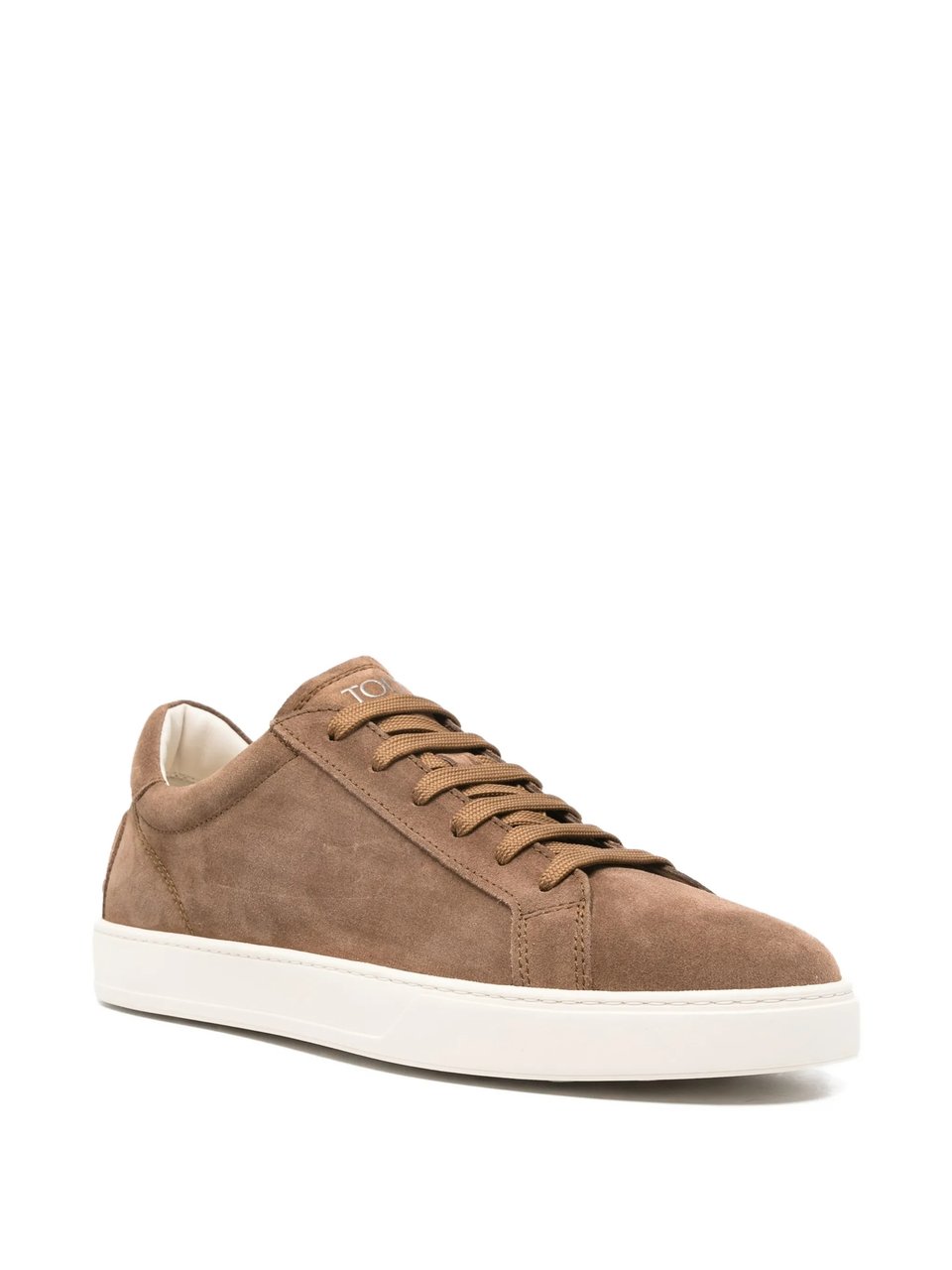 Tod's Brown Sneakers Suede Low-Top Sneakers Bruin