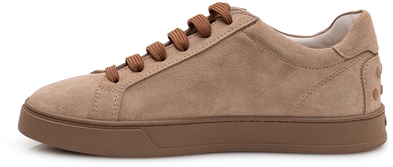 Tod's Sneakers Allacciata Cassetta Taupe